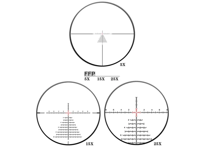 Приціл Discovery Optics ED-PRS 5-25x56 SFIR FFP (34 мм, підсвічування) Фото 5